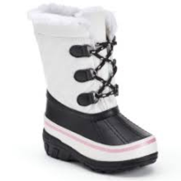 girls snow boots size 13